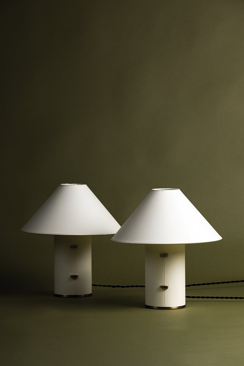 Troy Lighting Bond Table Lamp — PTL1315-PBR