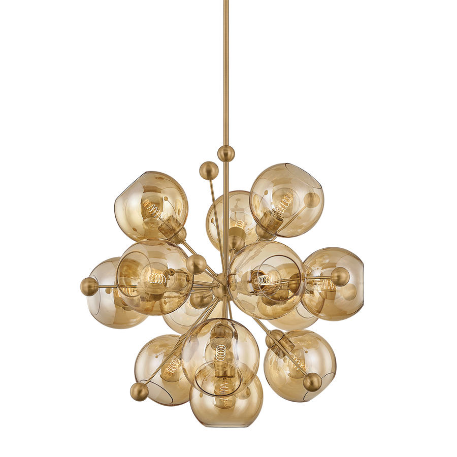Troy Lighting ELLORY CHANDELIER — F1232-PBR