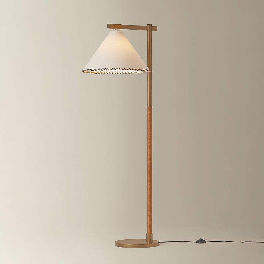 Troy Lighting Stoney Floor Lamp — PFL2560-PBR