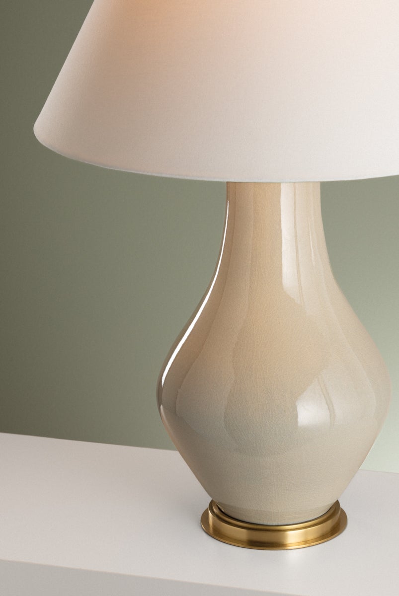Hudson Valley Lighting Hanslope Table Lamp — MDSL2700-AGB/CFM