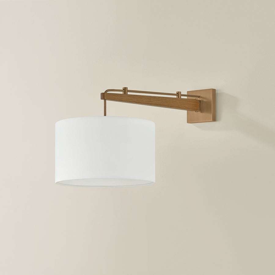 Troy Lighting MAILO WALL SCONCE — B5612-PBR