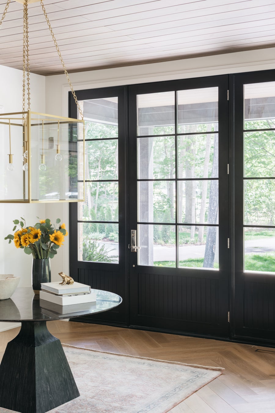Hudson Valley Lighting Catskill Lantern — Aged Brass