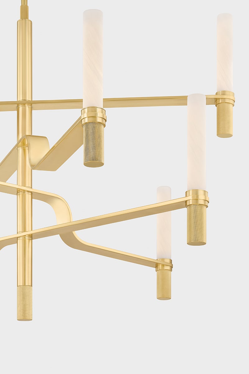 Hudson Valley Lighting ALLENTOWN Chandelier — Aged Brass
