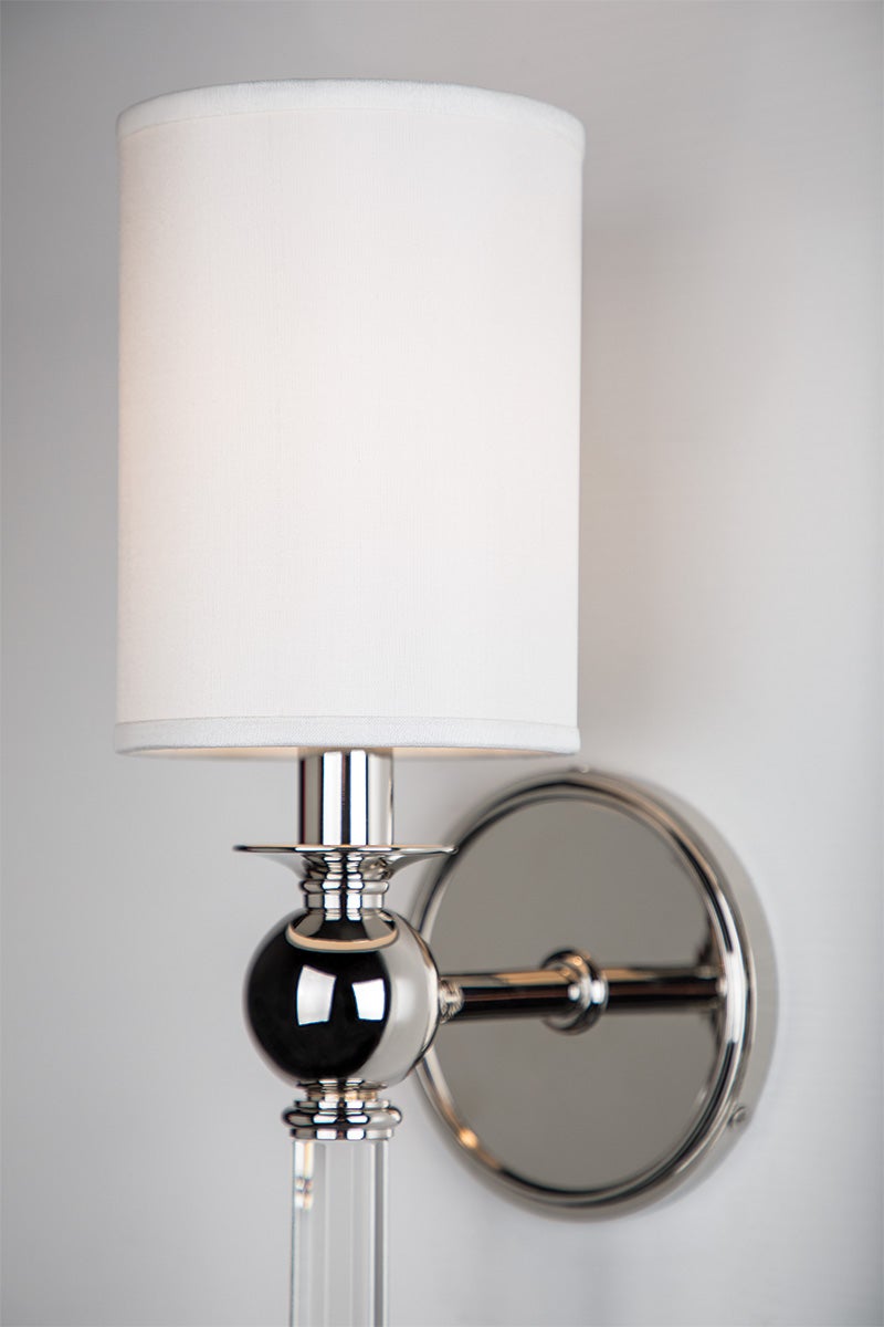 Hudson Valley Lighting Gordon Wall Sconce — Polished Nickel