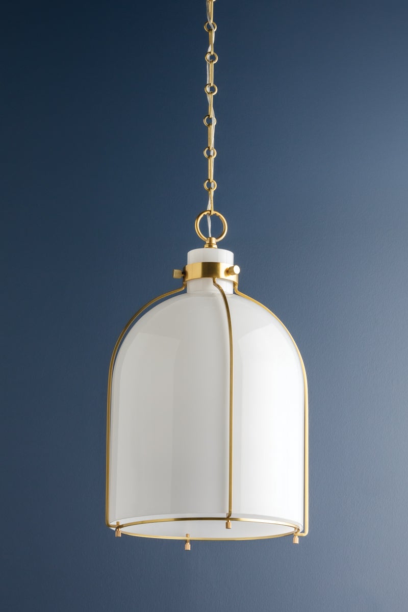Hudson Valley Lighting Eldridge Pendant — Aged Brass