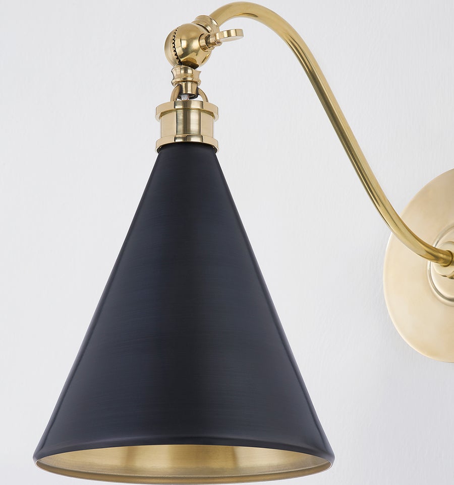 Hudson Valley Lighting OSTERLEY Wall Sconce — MDS1300-ADB