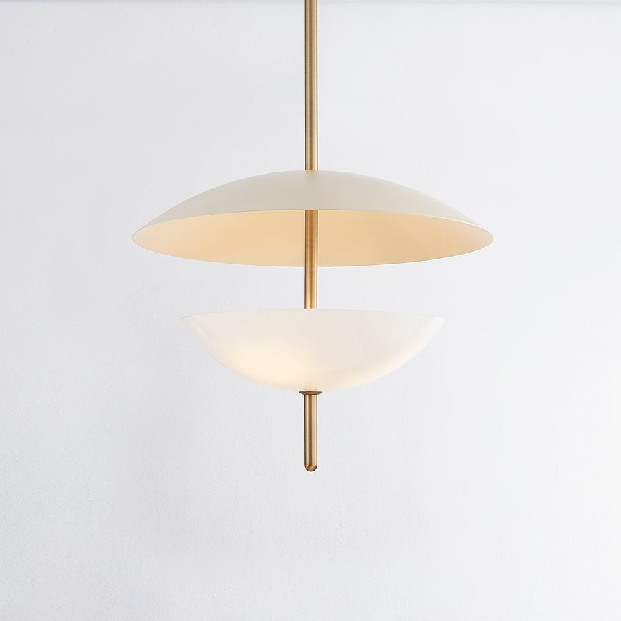 Troy Lighting DION Pendant — F6624-PBR/SSD