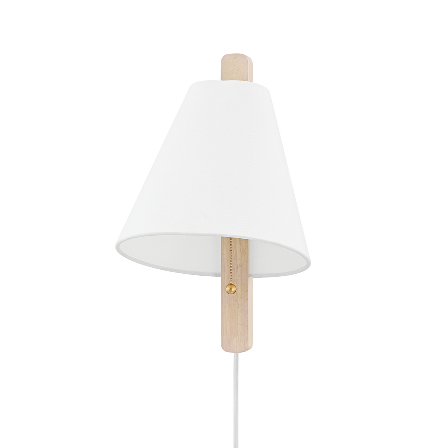 Mitzi Ellen Plug-In Sconce — HL636201-AGB/WWA