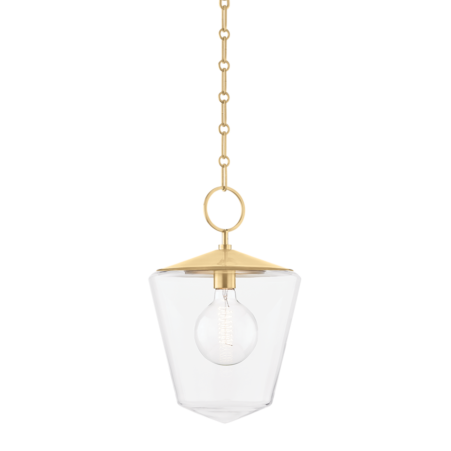 Hudson Valley Lighting Greene Pendant — Aged Brass