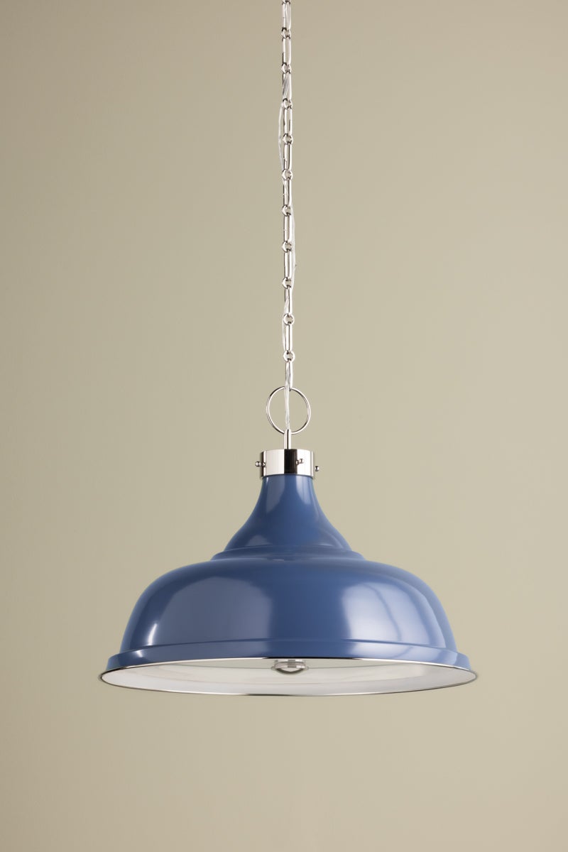 Hudson Valley Lighting Painted No. 1 Pendant — MDS300L-PN/FBL