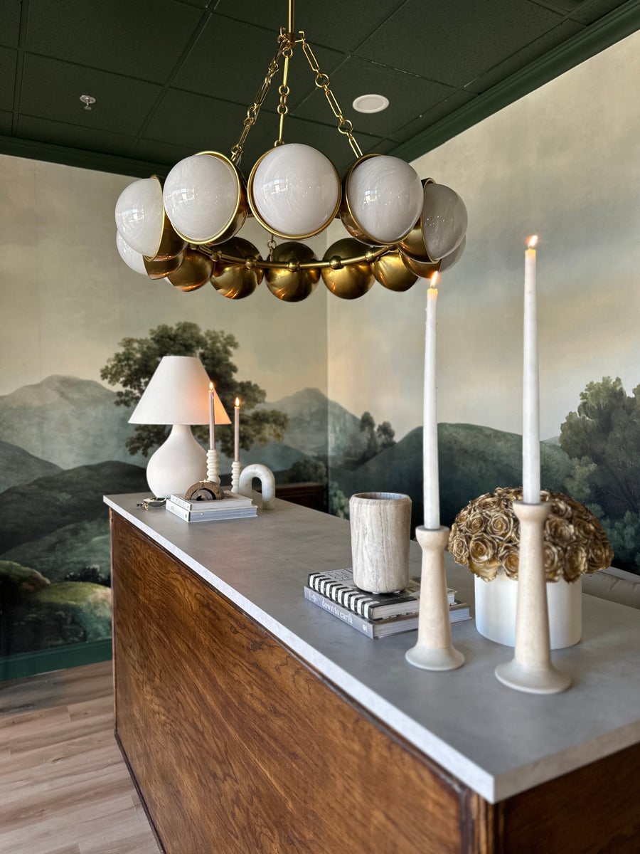 Mitzi Helena Table Lamp — HL775201-AGB/CWK