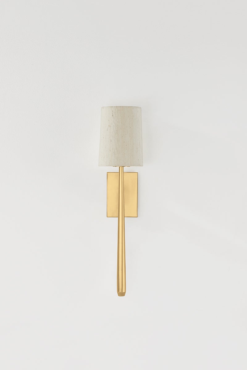 Hudson Valley Lighting BRIDGETON Wall Sconce — Aged Brass