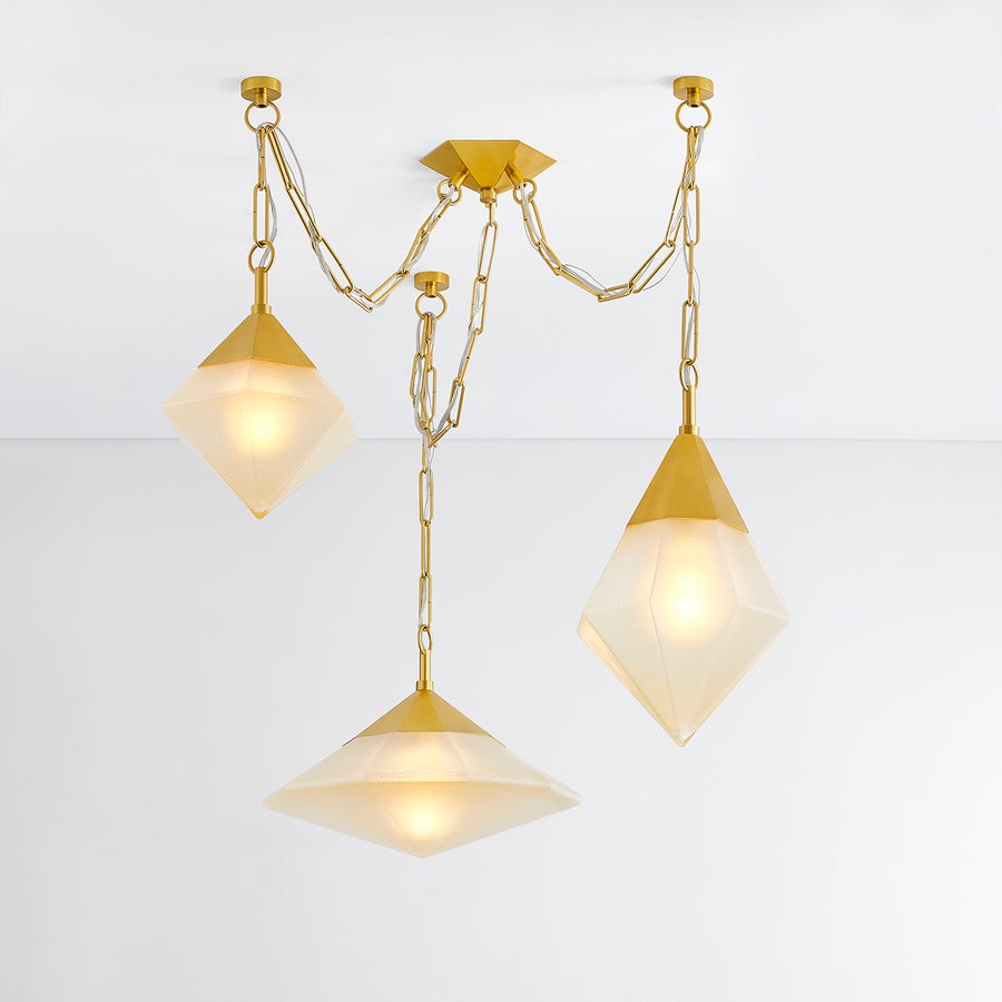 Corbett Lighting ANGELIQUE Chandelier — 383-58-VPB
