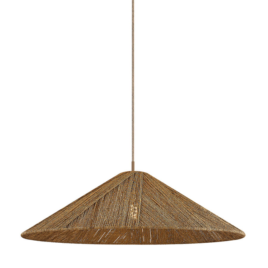 Troy Lighting Ahrens Pendant — F3736-PBR
