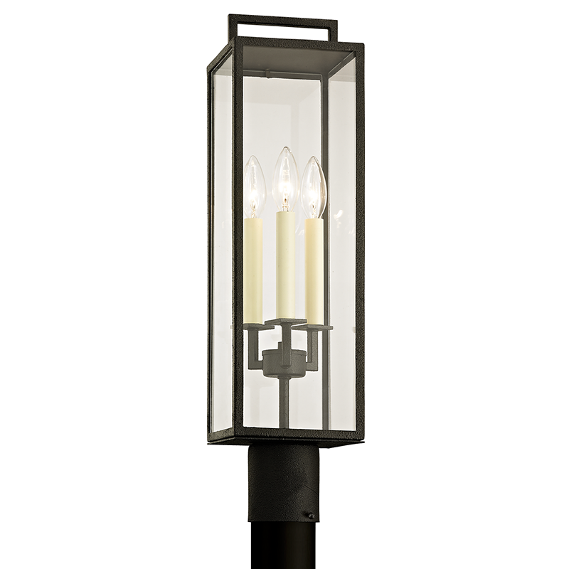 Troy Lighting Beckham Exterior Post — P6385-FOR