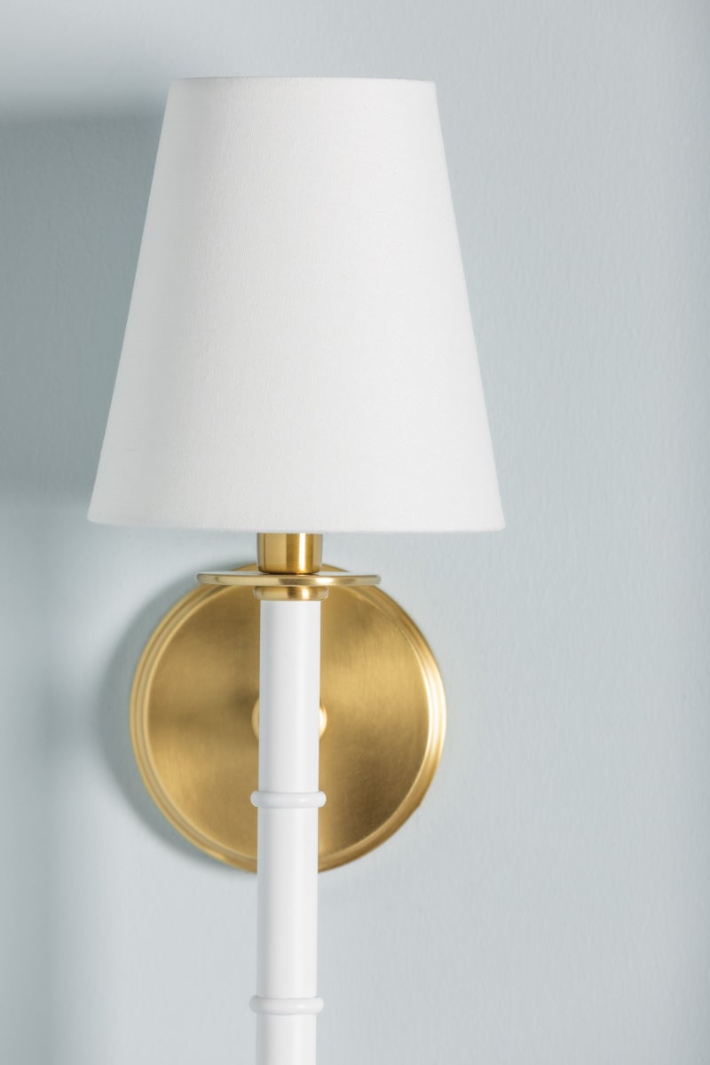 Mitzi Banyan Wall Sconce — H759101-AGB/SWH