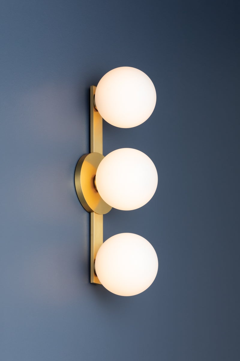 Hudson Valley Lighting Baird Bath and Vanity — Aged Brass