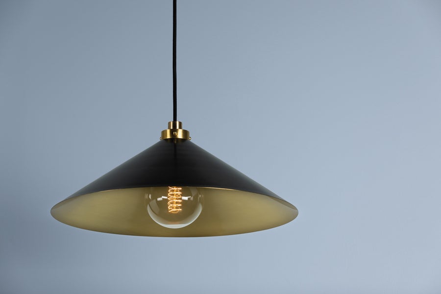 Hudson Valley Lighting CLIVEDON Pendant — MDS1401-AGB/DB