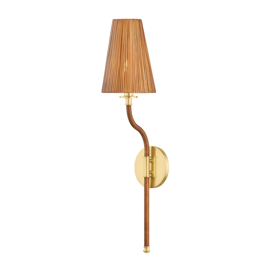 Hudson Valley Lighting Atwood Wall Sconce — Aged Brass