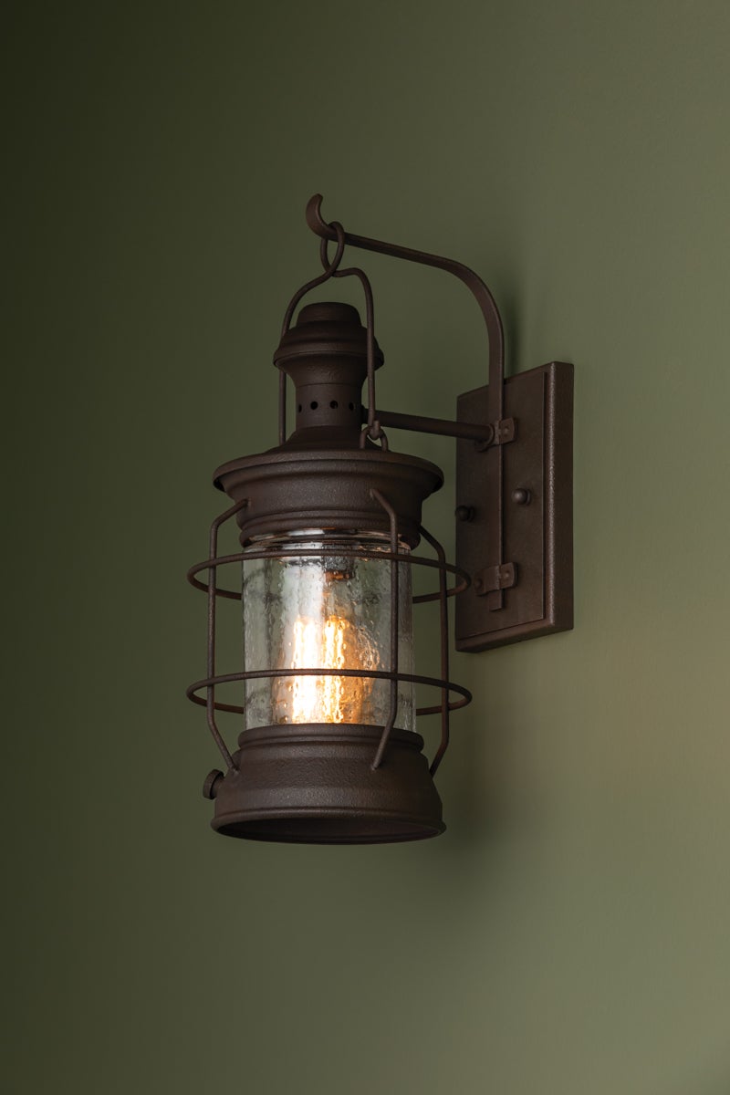 Troy Lighting Atkins Exterior Wall Sconce — B5051-HBZ
