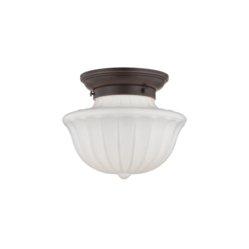 Hudson Valley Lighting Dutchess Flush Mount — Old Bronze