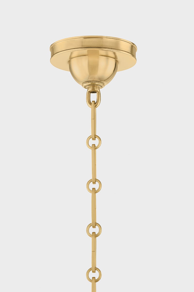 Hudson Valley Lighting Cambridge Chandelier — MDS120-AGB/SSG