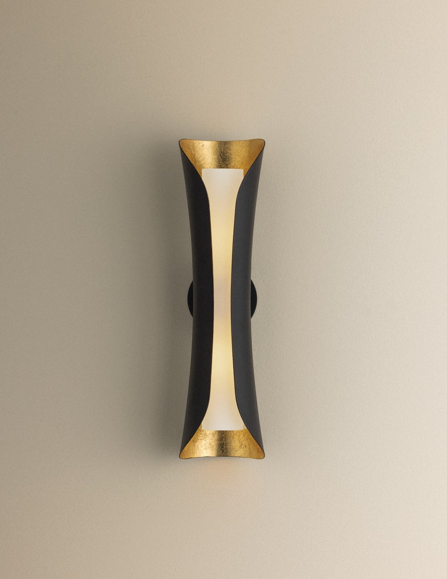 Mitzi Josie Wall Sconce — H315102L-GL/BK