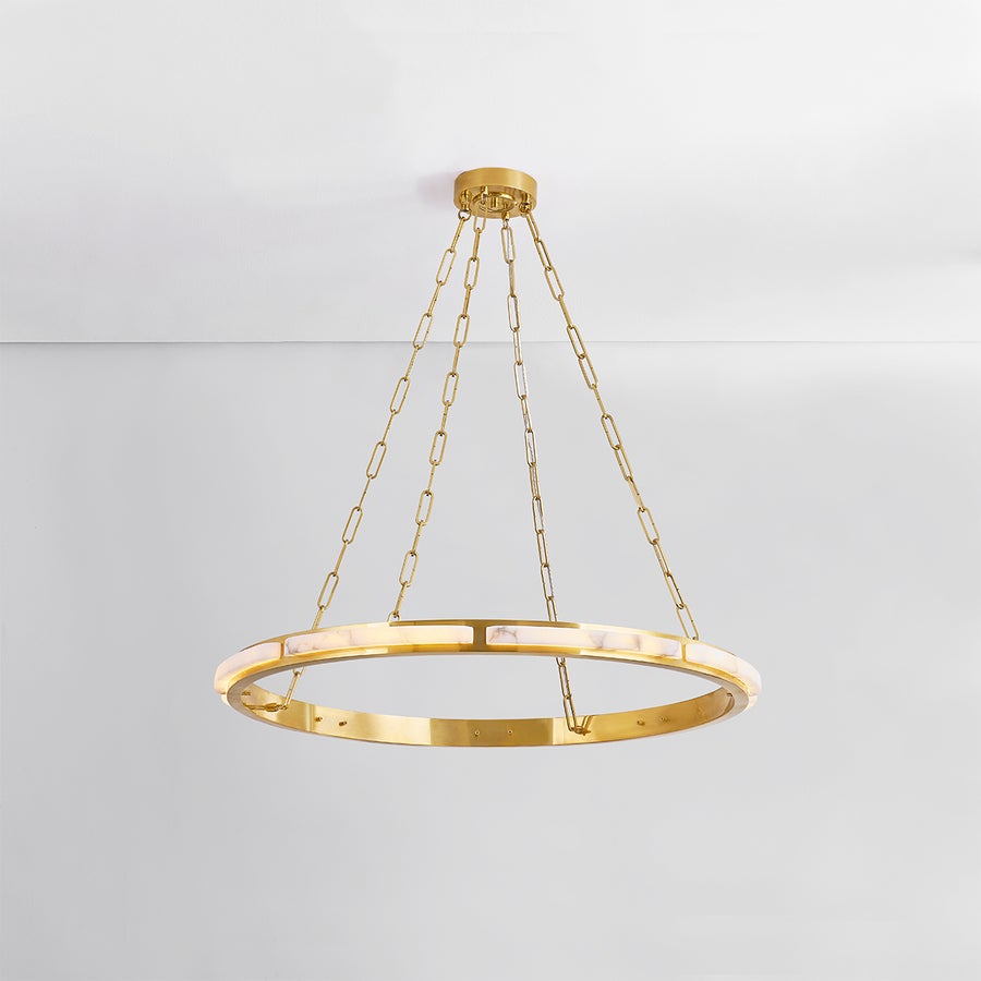 Hudson Valley Lighting WINGATE Chandelier — Aged Brass