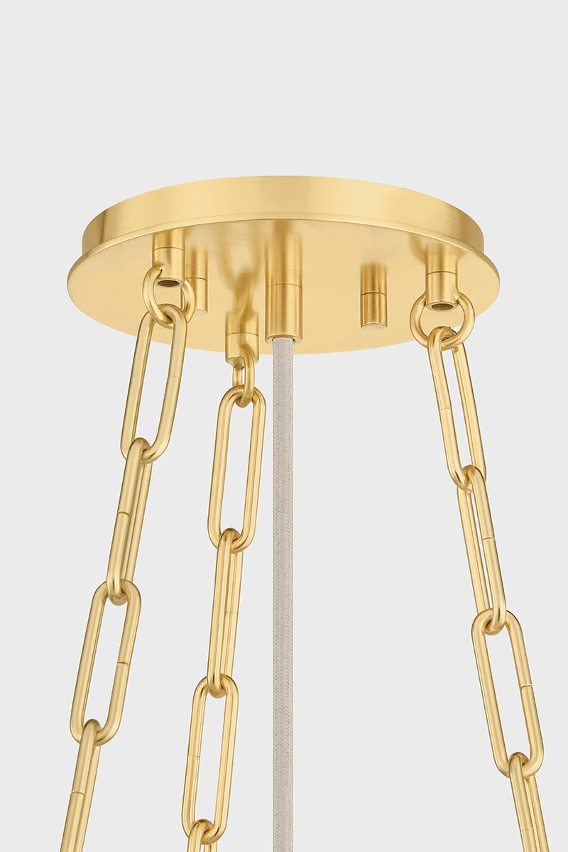 Hudson Valley Lighting Camby Pendant — Aged Brass