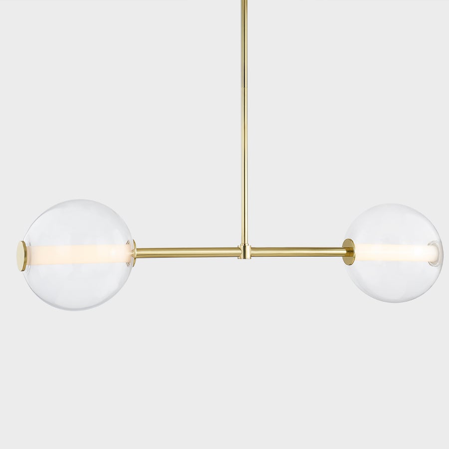 Hudson Valley Lighting RICHFORD Linear — Aged Brass