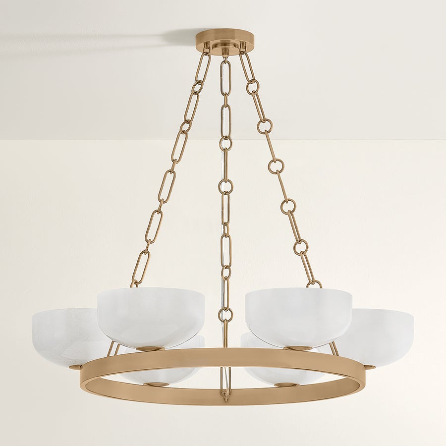 Troy Lighting CAELUM CHANDELIER — F1332-PBR