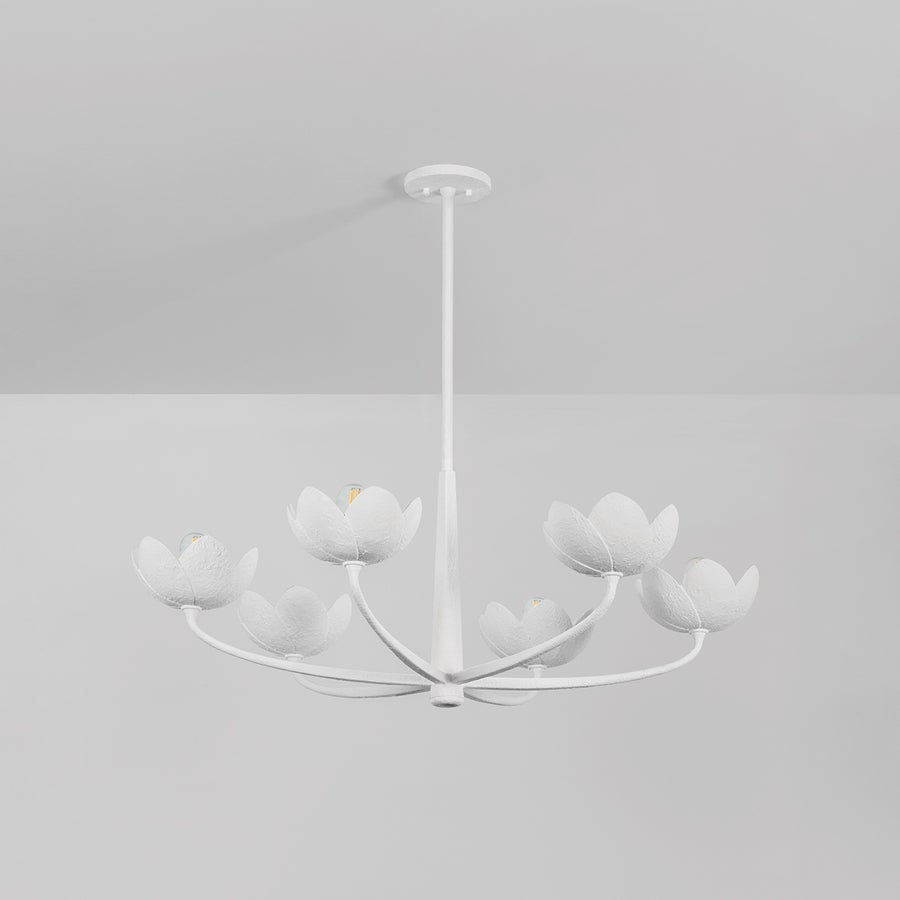 Troy Lighting ARCATA Chandelier — F2040-GSW
