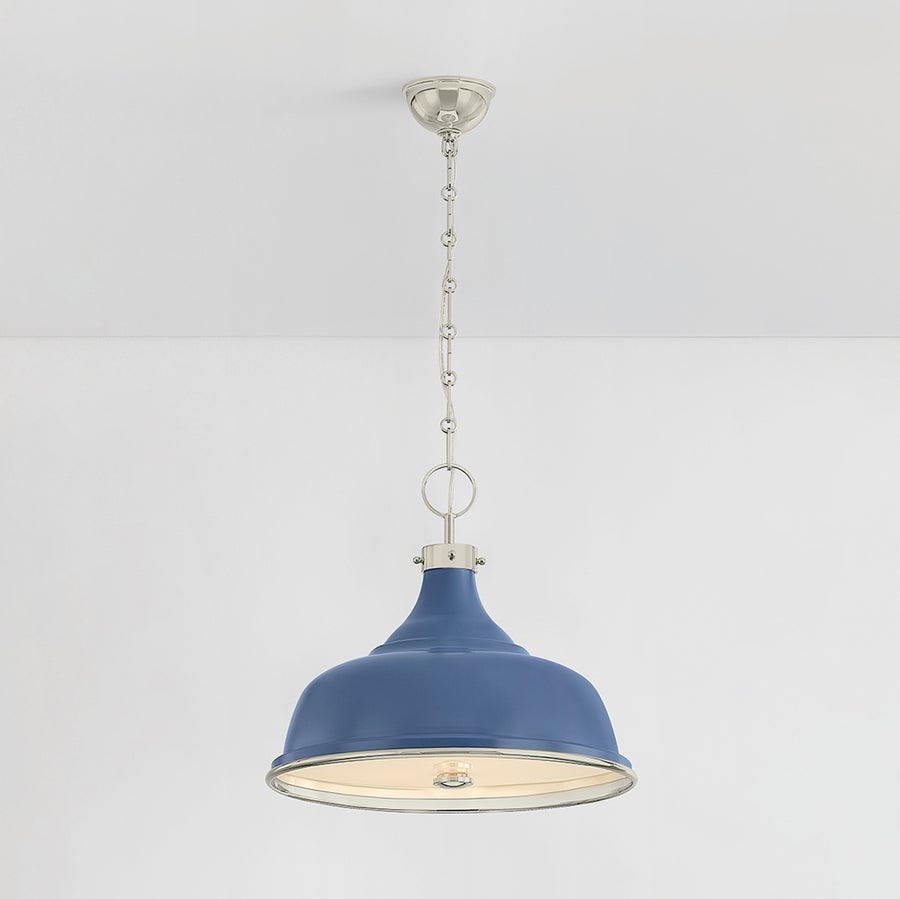 Hudson Valley Lighting Painted No.1 Pendant — MDS300-PN/FBL