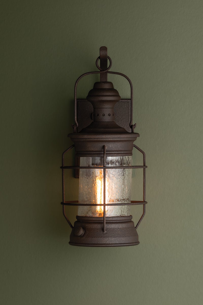 Troy Lighting Atkins Exterior Wall Sconce — B5051-HBZ