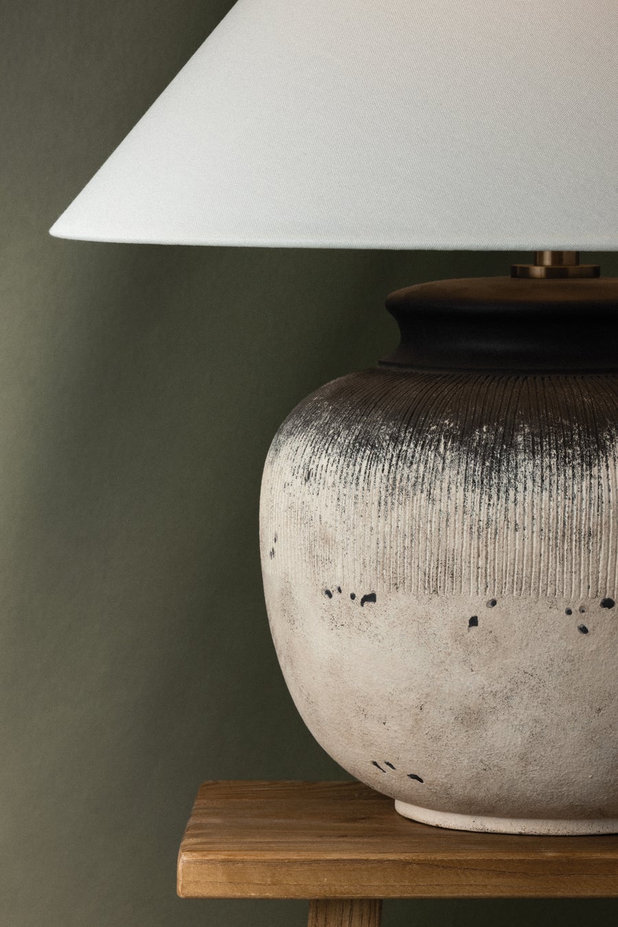 Troy Lighting Unearthed Table Lamp — PTL1723-PBR/CFH