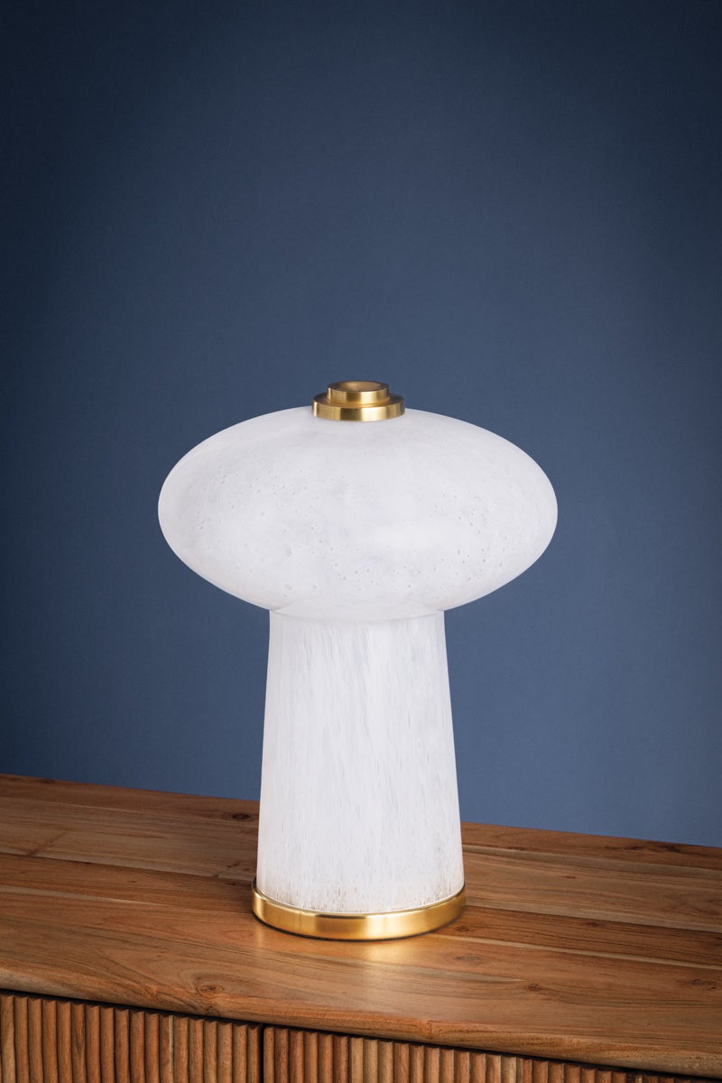 Hudson Valley Lighting FORDS Rechargeable Table Lamp — Aged Brass