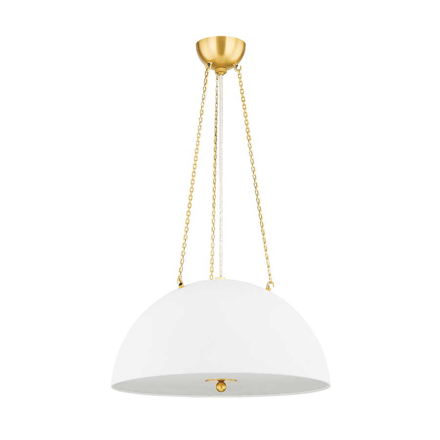 Hudson Valley Lighting CHISWICK Pendant — MDS1100-AGB/WP