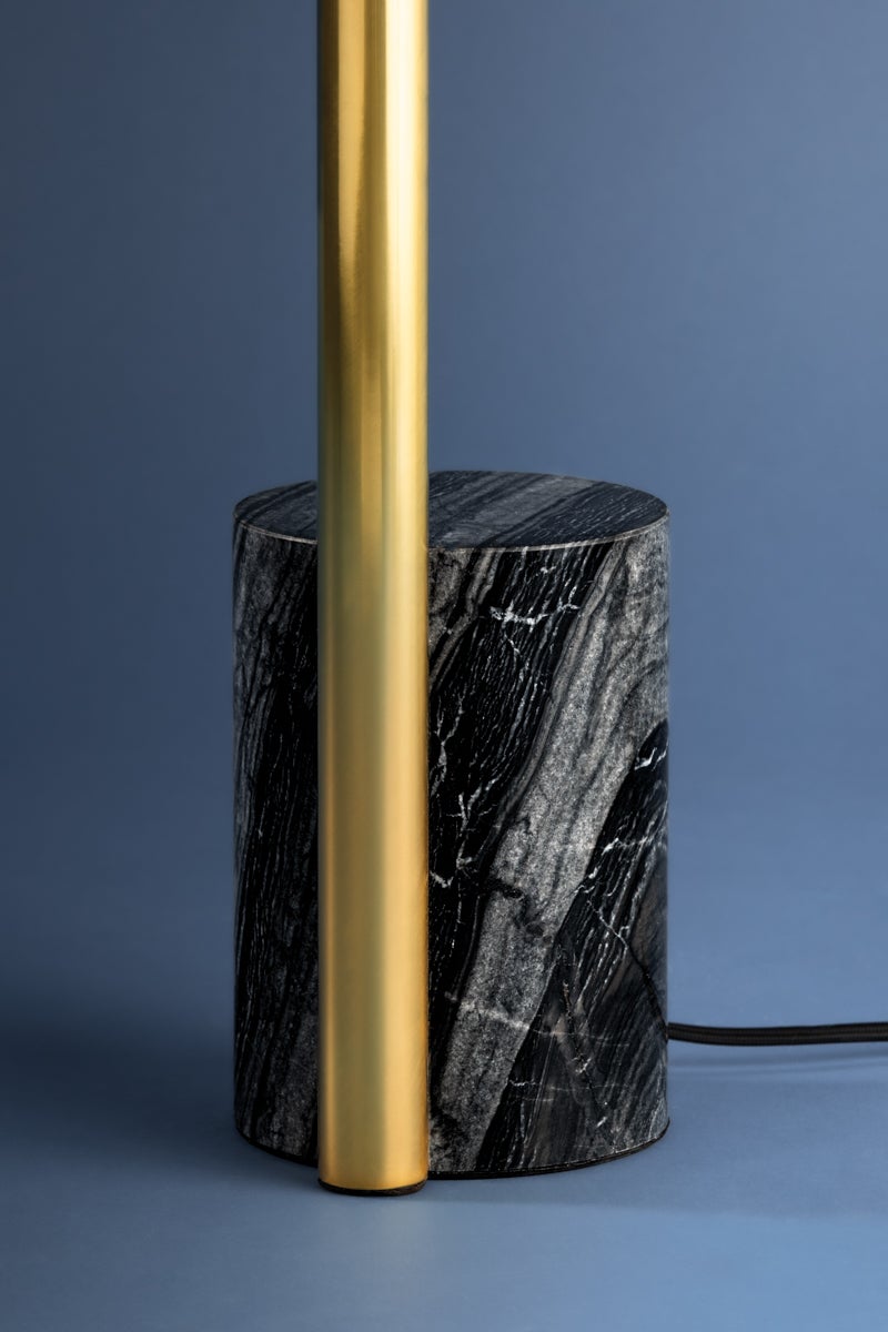 Hudson Valley Lighting CIRCLEVILLE Floor Lamp — Aged Brass