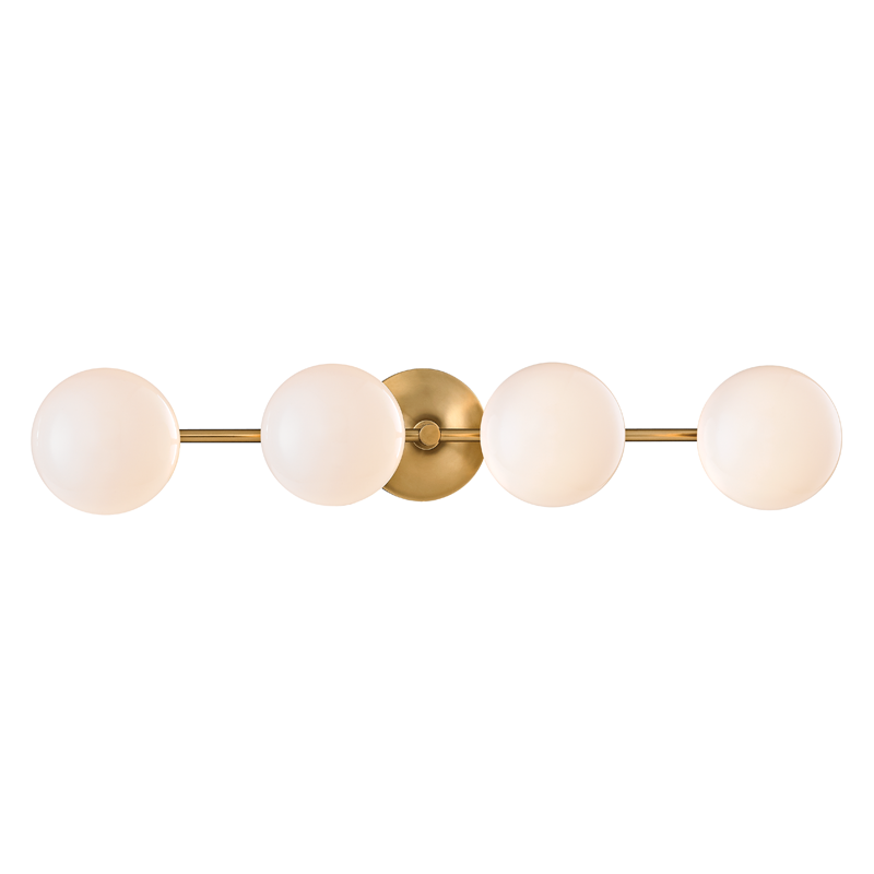 Hudson Valley Lighting Fleming Bath and Vanity — Aged Brass