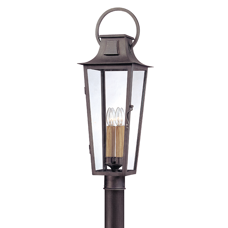 Troy Lighting Parisian Square Exterior Post — P2965-APW