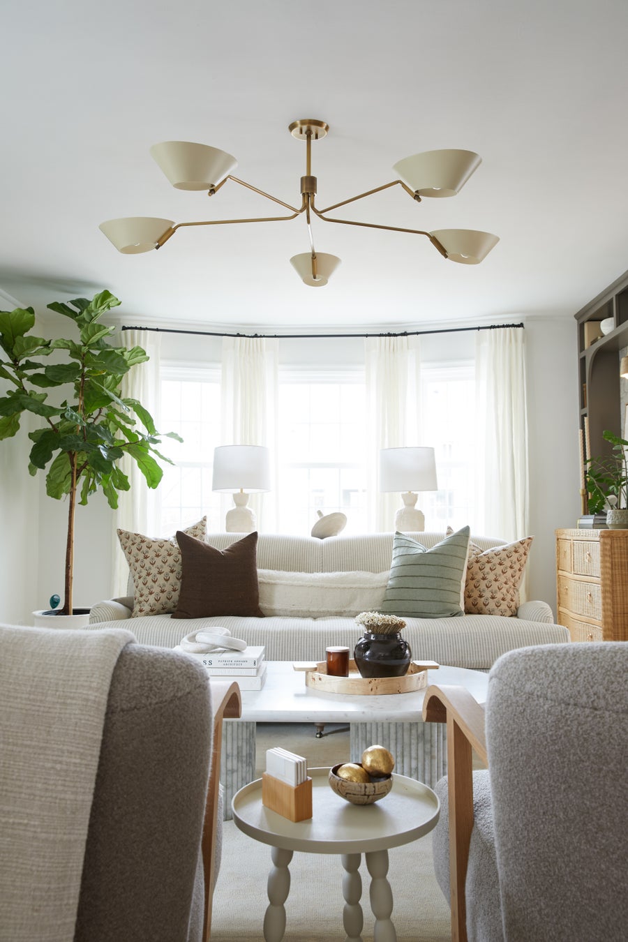 Troy Lighting Sacramento Chandelier — F8163-PBR/SSD