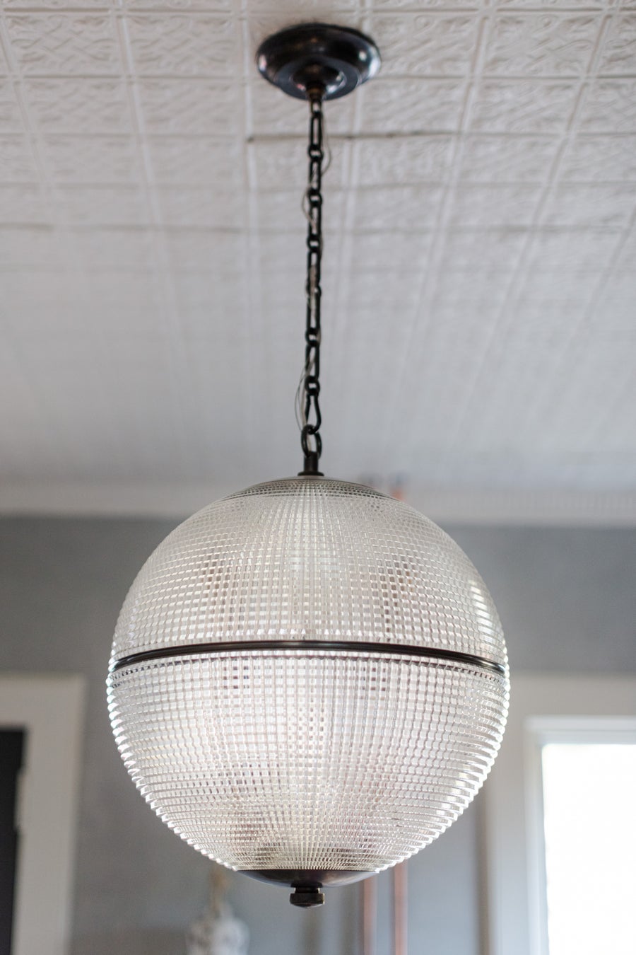 Hudson Valley Lighting Sphere No. 3 Pendant — Distressed Bronze