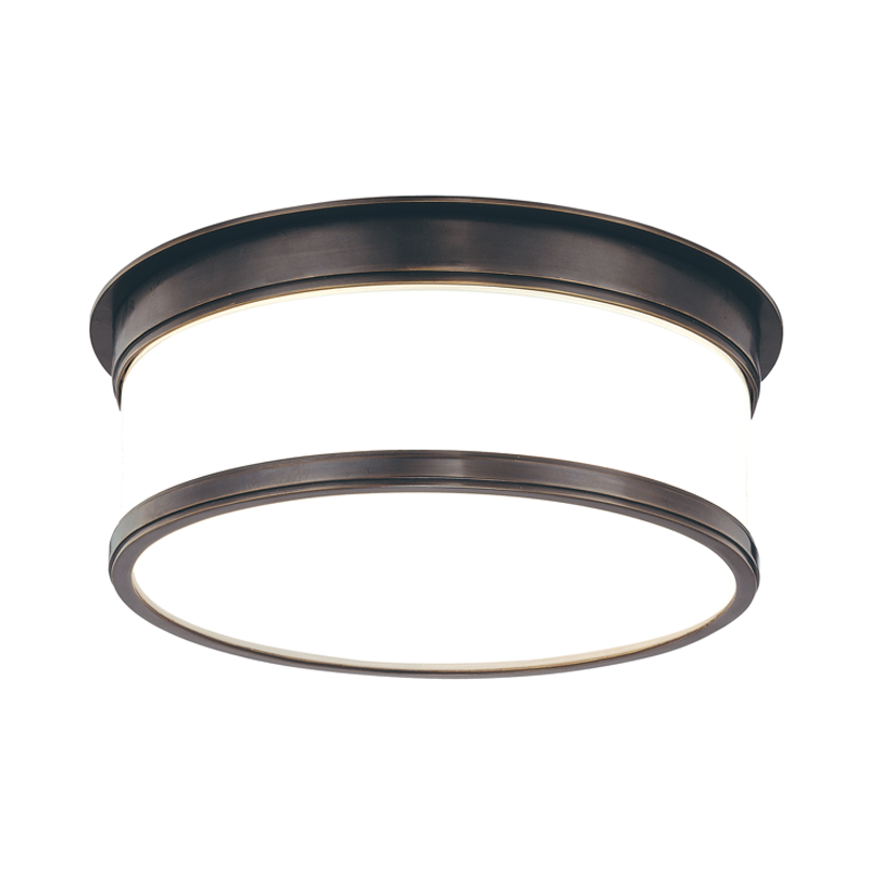Hudson Valley Lighting Geneva Flush Mount — Old Bronze