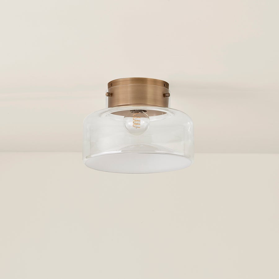 Troy Lighting Bellow Flush Mount — C2113-PBR