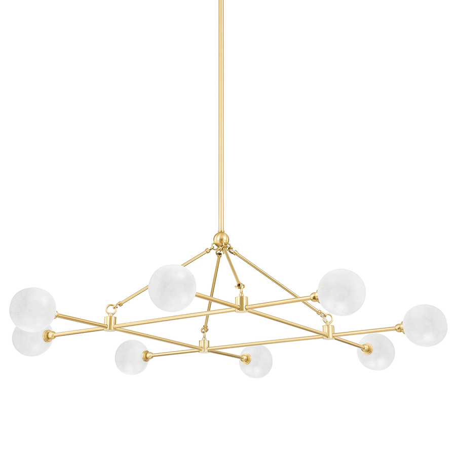 Hudson Valley Lighting Andrews Chandelier — Aged Brass