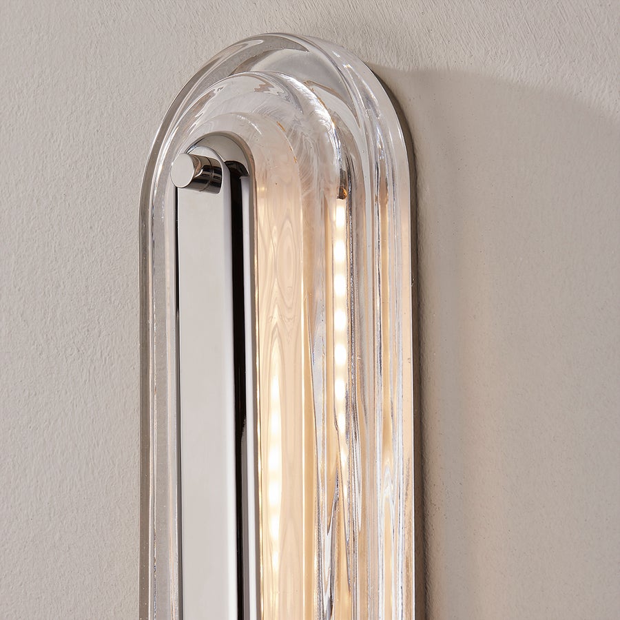Hudson Valley Lighting Litton Wall Sconce — Polished Nickel