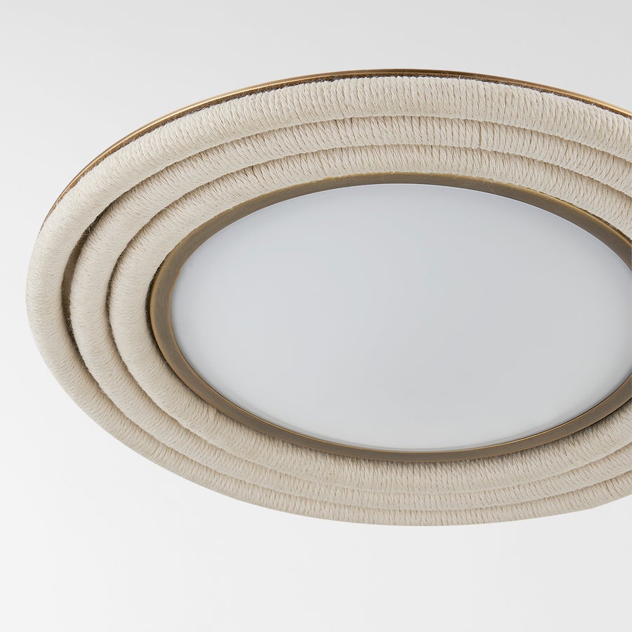 Troy Lighting ZION Flush Mount — C8910-PBR