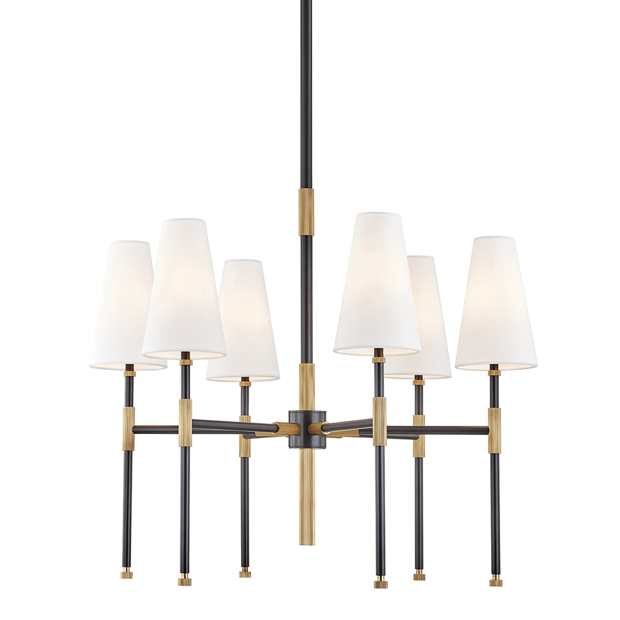 Hudson Valley Lighting Bowery Chandelier — 3728-AOB