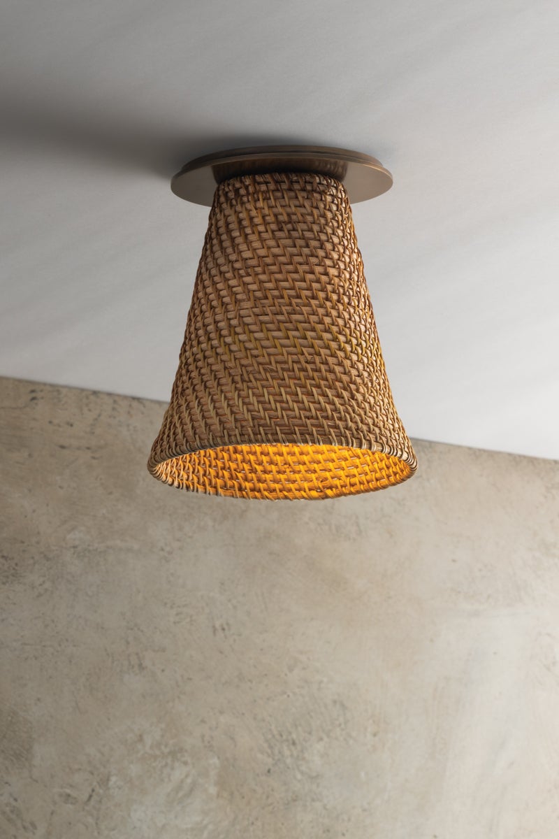 Troy Lighting MENIFEE FLUSH MOUNT — C3106-PBR