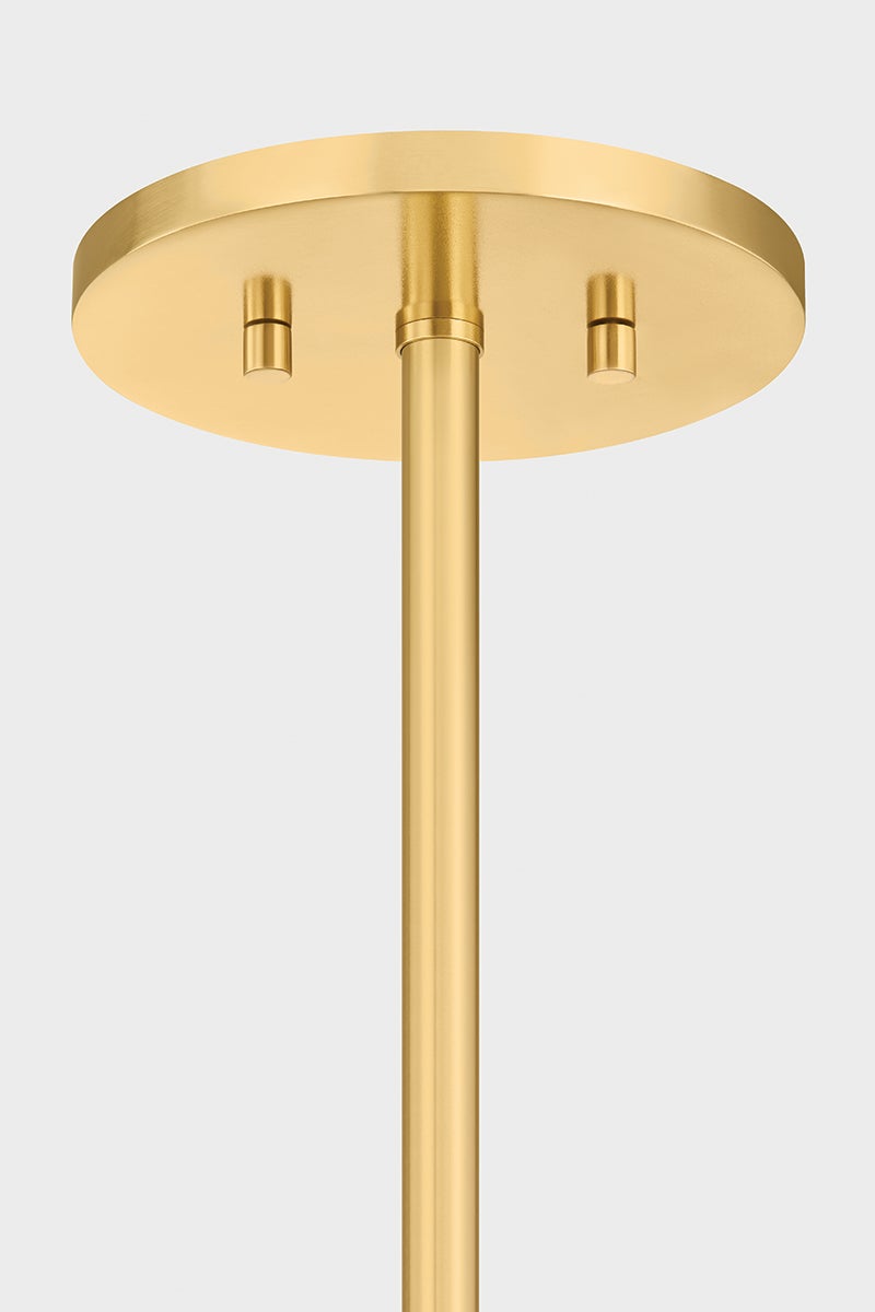 Hudson Valley Lighting Atwood Chandelier — Aged Brass